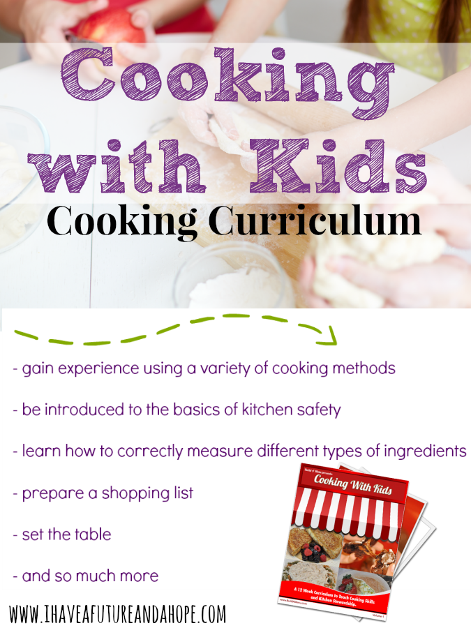 Cooking Curriculum : 31 Days of Homeschool Supplies