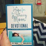 I just got this today!! I'm so excited to start this devotional book! #hopedevo @brookemcglothlin @staceythacker The book hope for the weary mom has blessed me beyond words, tears and all! I am so looking forward to filling my mornings with hope reading this and the Word. Thank you for your ministry!