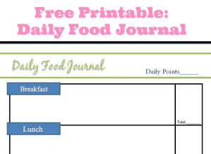 daily food journal featured