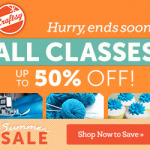 August Big Course Sale at Craftsy! Save 50%