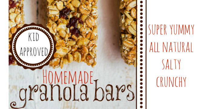 Recipe: Homemade Granola Bars