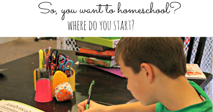 So, you want to homeschool?
