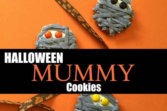 Halloween Mummy Cookies: Kid Fun