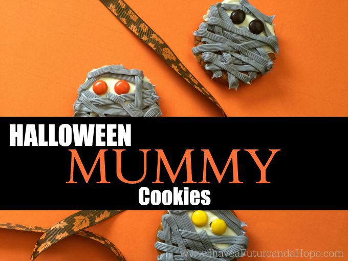 Halloween Mummy Cookies: Kid Fun